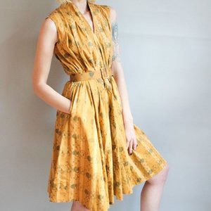 Late 1950s Dress, Jim Tullet for Hilton Mexico